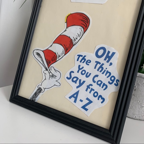 Dr. Seuss / Cat in the Hat Handmade 8x10 Collage - Picture 3 of 12